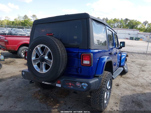 Продажа на аукционе авто 2019 Jeep Wrangler Unlimited Sahara 4x4, vin: 1C4HJXEN5KW520353, номер лота: 44862726