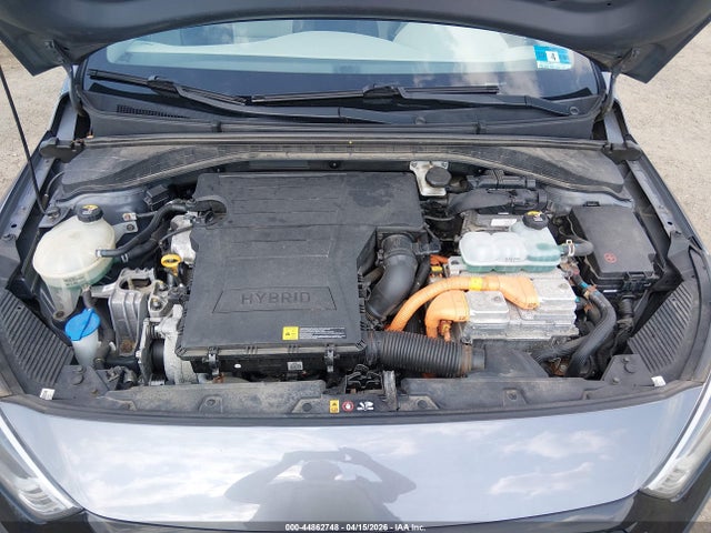 44862748 :رقم المزاد ، KMHC65LC1JU064925 vin ، 2018 Hyundai Ioniq Hybrid Blue مزاد بيع