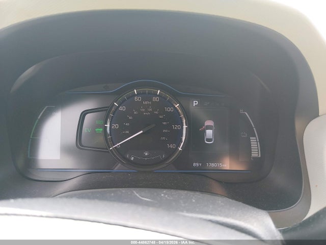 44862748 :رقم المزاد ، KMHC65LC1JU064925 vin ، 2018 Hyundai Ioniq Hybrid Blue مزاد بيع