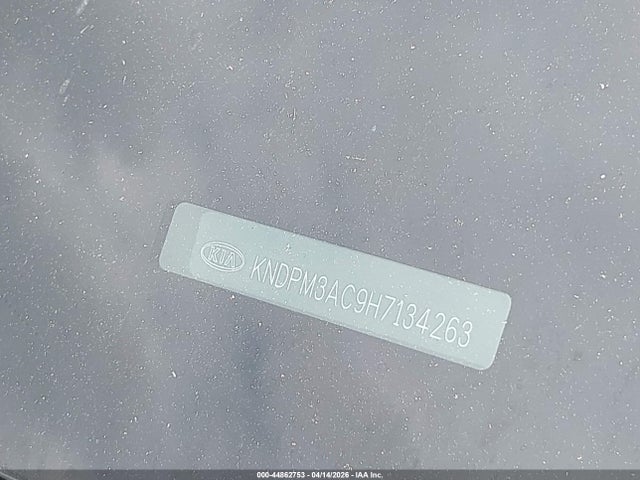 44862753 :رقم المزاد ، KNDPM3AC9H7134263 vin ، 2017 Kia Sportage Lx مزاد بيع