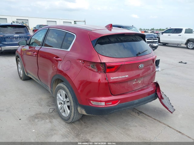 44862753 :رقم المزاد ، KNDPM3AC9H7134263 vin ، 2017 Kia Sportage Lx مزاد بيع