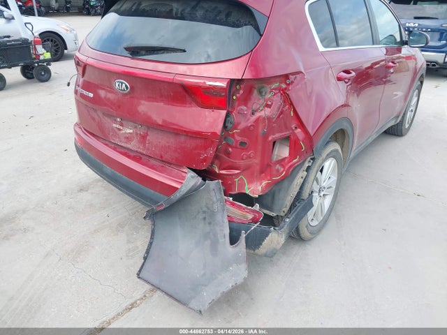 44862753 :رقم المزاد ، KNDPM3AC9H7134263 vin ، 2017 Kia Sportage Lx مزاد بيع