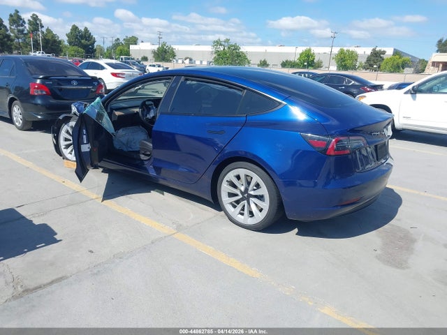 2022 Tesla Model 3 Rear-wheel Drive მანქანა იყიდება აუქციონზე, vin: 5YJ3E1EA3NF143202, აუქციონის ნომერი: 44862785