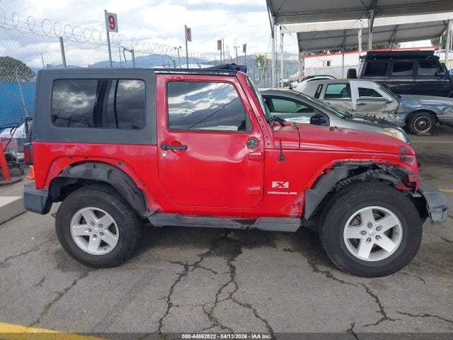 Продажа на аукционе авто 2008 Jeep Wrangler X, vin: 1J4FA24108L525862, номер лота: 44862822