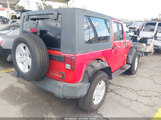 Продажа на аукционе авто 2008 Jeep Wrangler X, vin: 1J4FA24108L525862, номер лота: 44862822