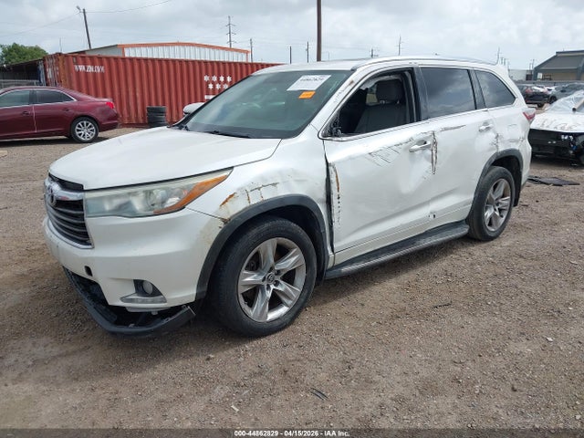 Aukcja sprzedaży 2016 Toyota Highlander Limited V6, vin: 5TDYKRFH7GS142576, numer aukcji: 44862829