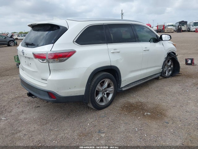 Aukcja sprzedaży 2016 Toyota Highlander Limited V6, vin: 5TDYKRFH7GS142576, numer aukcji: 44862829