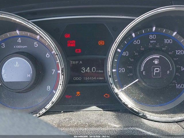 44862896 :رقم المزاد ، 5NPEB4AC8EH861887 vin ، 2014 Hyundai Sonata Gls مزاد بيع