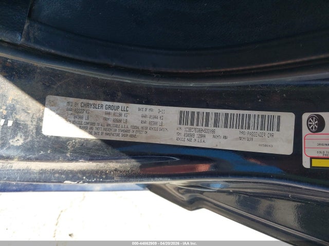Aukcja sprzedaży 2011 Chrysler 200 Limited, vin: 1C3BC7EG8BN532086, numer aukcji: 44862909