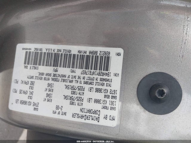 Aukcja sprzedaży 1999 Dodge Durango, vin: 1B4HR28Y1XF617037, numer aukcji: 44862934