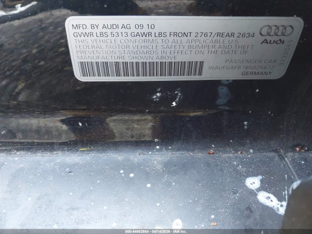 Продаж на аукціоні авто 2011 Audi A6 3.0 Premium, vin: WAUFGAFB1BN025612, номер лоту: 44862954