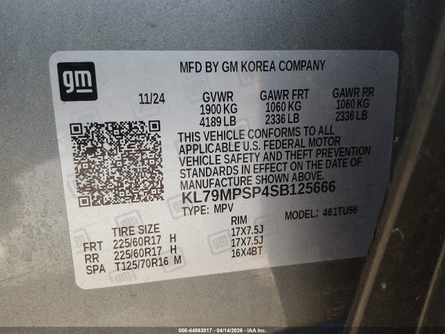 2025 CHEVROLET TRAILBLAZER KL79MPSP4SB125666 Photo 8