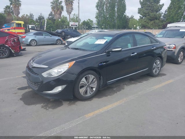 Hyundai Sonata Hybrid Limited 2014 KMHEC4A42EA116075 Image 2