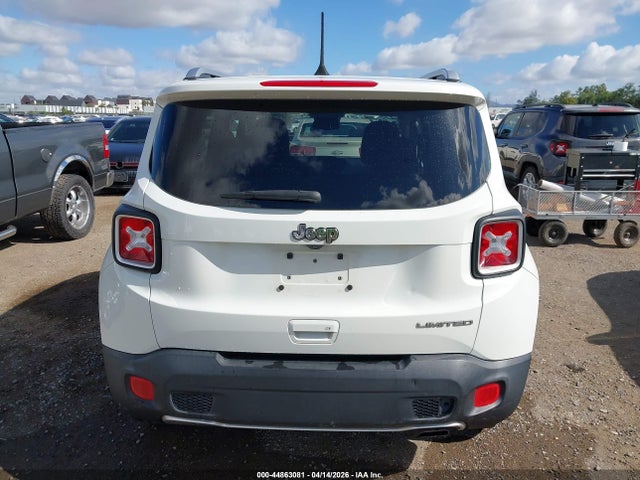 Aukcja sprzedaży 2018 Jeep Renegade Limited Fwd, vin: ZACCJADB9JPH72231, numer aukcji: 44863081