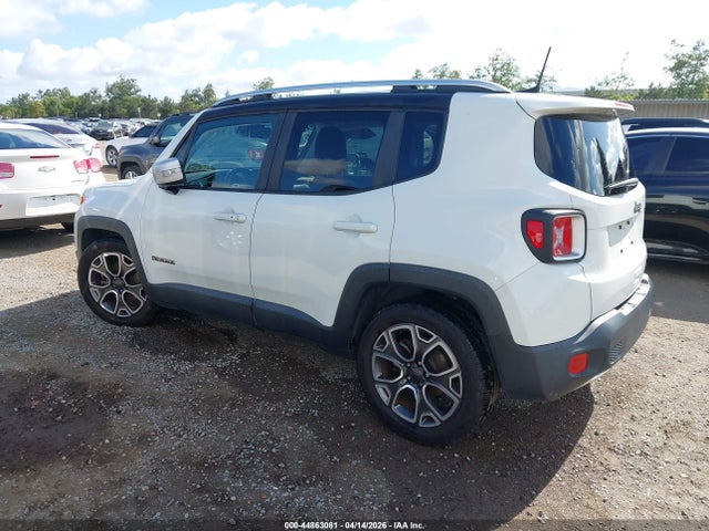 Aukcja sprzedaży 2018 Jeep Renegade Limited Fwd, vin: ZACCJADB9JPH72231, numer aukcji: 44863081