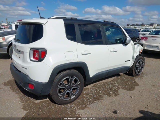 Aukcja sprzedaży 2018 Jeep Renegade Limited Fwd, vin: ZACCJADB9JPH72231, numer aukcji: 44863081