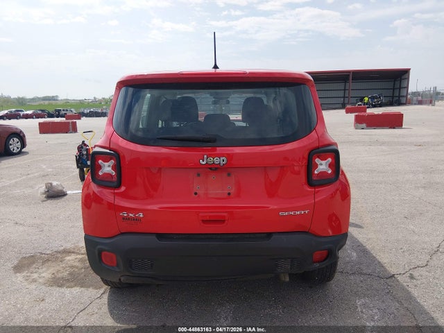 Продаж на аукціоні авто 2018 Jeep Renegade Sport 4x4, vin: ZACCJBAB8JPJ58424, номер лоту: 44863163