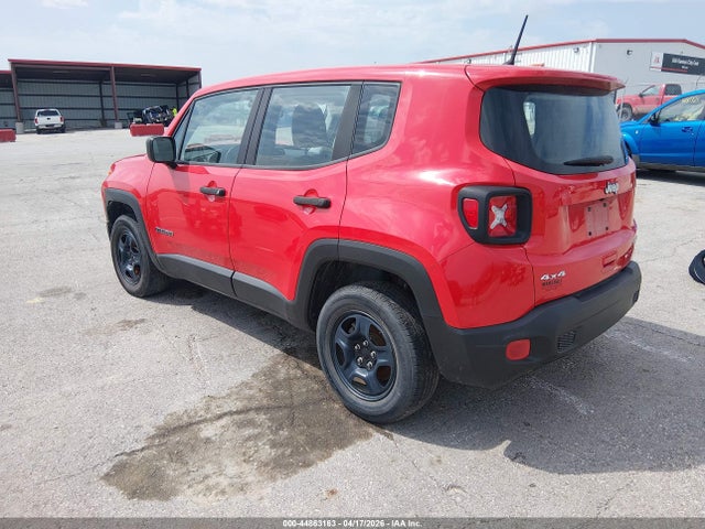 Продаж на аукціоні авто 2018 Jeep Renegade Sport 4x4, vin: ZACCJBAB8JPJ58424, номер лоту: 44863163