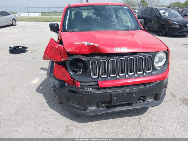 Продаж на аукціоні авто 2018 Jeep Renegade Sport 4x4, vin: ZACCJBAB8JPJ58424, номер лоту: 44863163