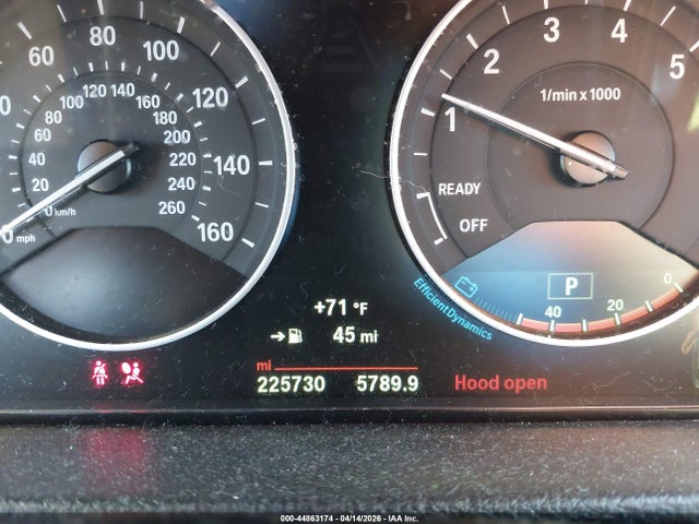 44863174 :رقم المزاد ، WBA3B5C50FP654361 vin ، 2015 Bmw 328i Xdrive مزاد بيع