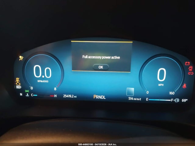 44863180 :رقم المزاد ، 1FMCU9GN1RUB24609 vin ، 2024 Ford Escape Active مزاد بيع