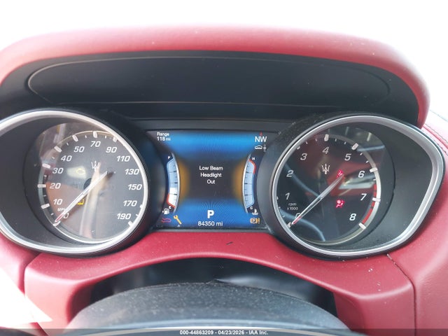 Продаж на аукціоні авто 2017 Maserati Levante S, vin: ZN661YUA6HX243788, номер лоту: 44863209