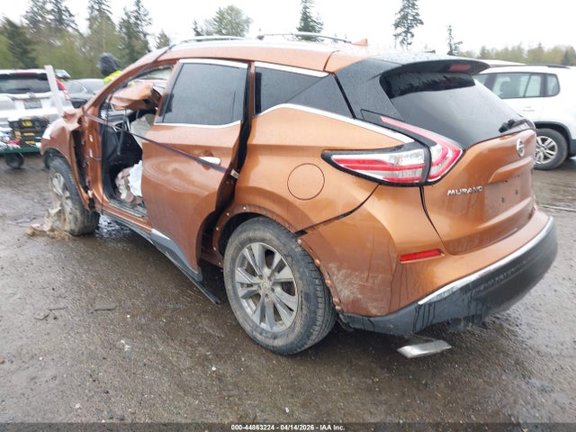 Aukcja sprzedaży 2015 Nissan Murano Platinum/s/sl/sv, vin: 5N1AZ2MH5FN237001, numer aukcji: 44863224