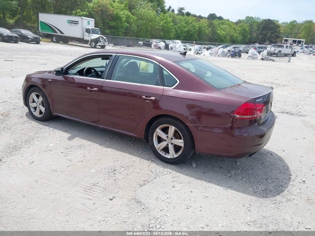 Продаж на аукціоні авто 2014 Volkswagen Passat 1.8t Wolfsburg Edition, vin: 1VWAS7A3XEC052495, номер лоту: 44863252