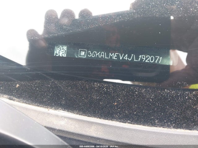 Aukcja sprzedaży 2018 Gmc Terrain Sle, vin: 3GKALMEV4JL192071, numer aukcji: 44863366