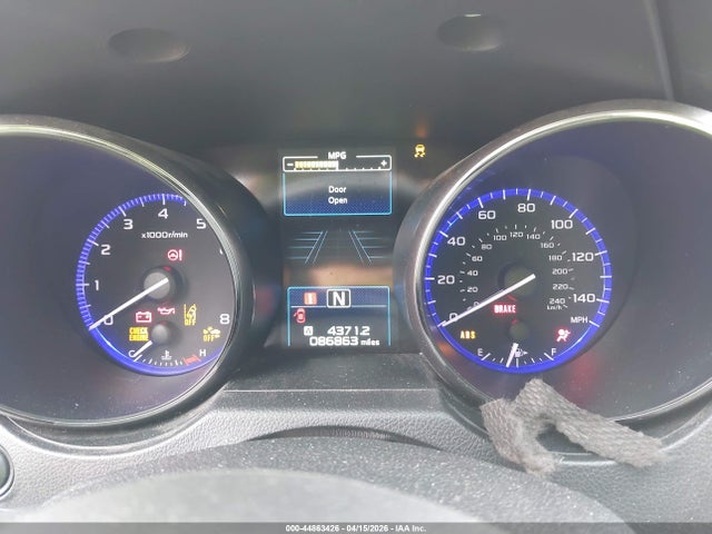 2019 Subaru Outback 2.5i Premium მანქანა იყიდება აუქციონზე, vin: 4S4BSAFC5K3350084, აუქციონის ნომერი: 44863426