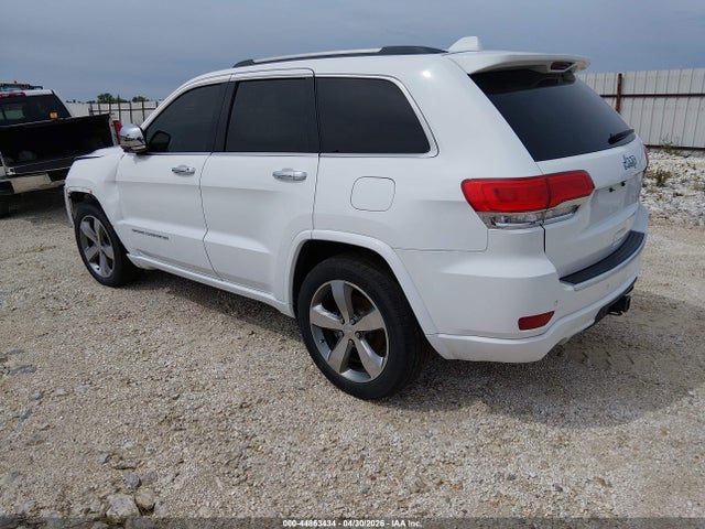 Продажа на аукционе авто 2014 Jeep Grand Cherokee Overland, vin: 1C4RJECTXEC160433, номер лота: 44863434