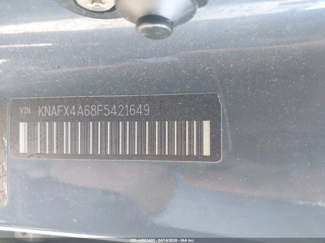 2015 Kia Forte Lx მანქანა იყიდება აუქციონზე, vin: KNAFX4A68F5421649, აუქციონის ნომერი: 44863485