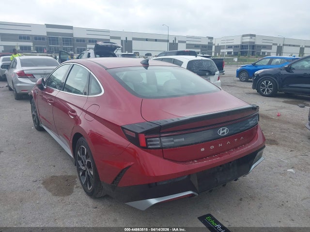2025 Hyundai Sonata Sel მანქანა იყიდება აუქციონზე, vin: KMHL64JA2SA456293, აუქციონის ნომერი: 44863515