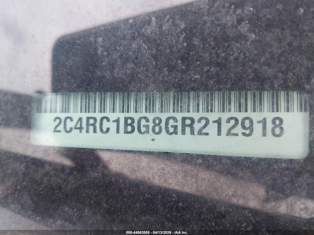 2016 CHRYSLER TOWN & COUNTRY 2C4RC1BG8GR212918 Photo 8