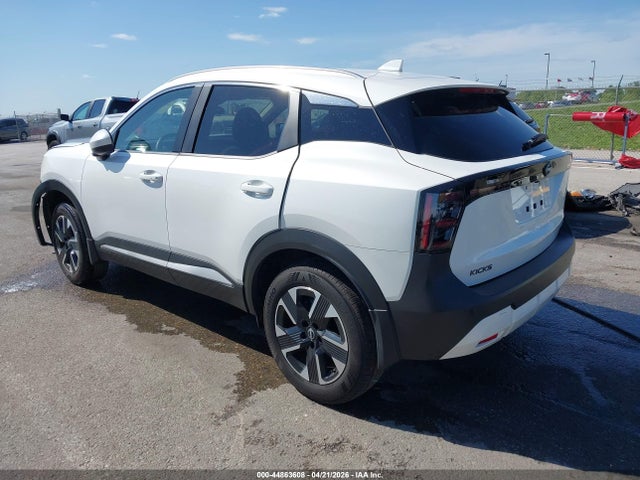 44863608 :رقم المزاد ، 3N8AP6CBXSL430614 vin ، 2025 Nissan Kicks Sv Intelligent Awd مزاد بيع