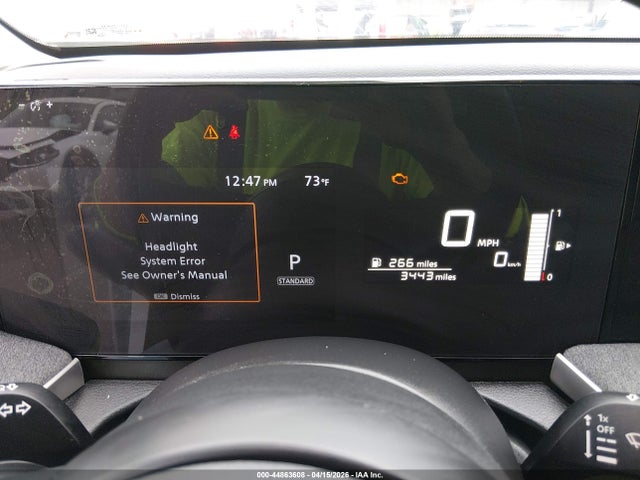 44863608 :رقم المزاد ، 3N8AP6CBXSL430614 vin ، 2025 Nissan Kicks Sv Intelligent Awd مزاد بيع