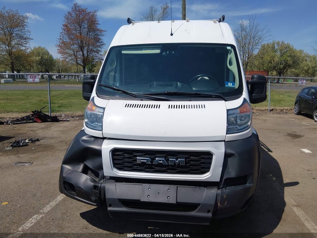 44863622 :رقم المزاد ، 3C6URVJG5LE141214 vin ، 2020 Ram Promaster 3500 Cargo Van High Roof 159 Wb Ext مزاد بيع