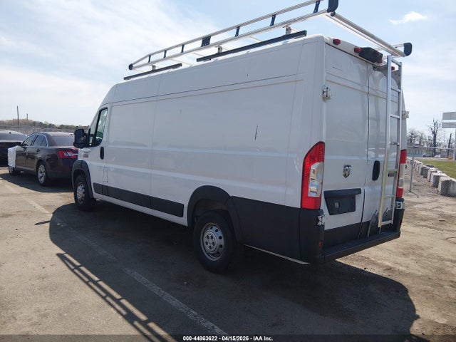 44863622 :رقم المزاد ، 3C6URVJG5LE141214 vin ، 2020 Ram Promaster 3500 Cargo Van High Roof 159 Wb Ext مزاد بيع