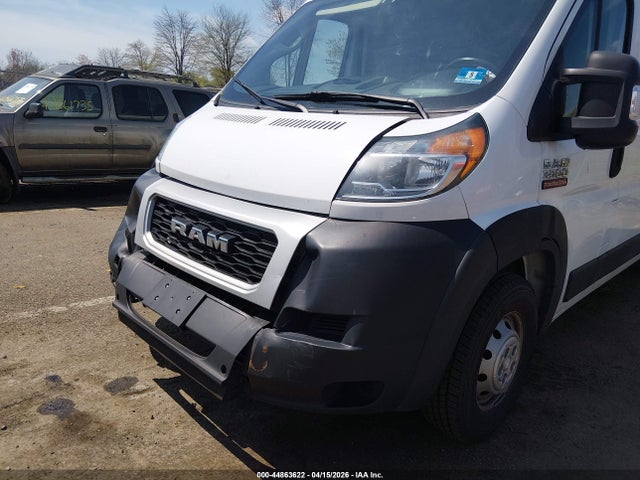 44863622 :رقم المزاد ، 3C6URVJG5LE141214 vin ، 2020 Ram Promaster 3500 Cargo Van High Roof 159 Wb Ext مزاد بيع