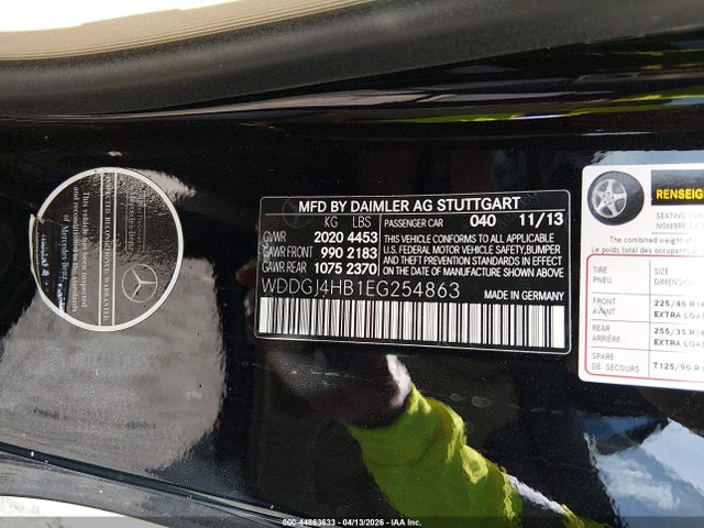 2014 MERCEDES-BENZ C 250 WDDGJ4HB1EG254863 Photo 8