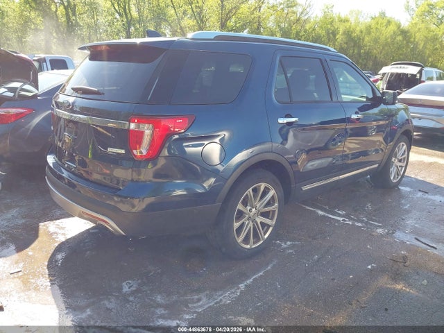 44863678 :رقم المزاد ، 1FM5K7FH8HGC09636 vin ، 2017 Ford Explorer Limited مزاد بيع