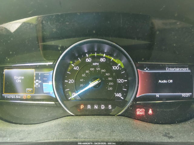 44863678 :رقم المزاد ، 1FM5K7FH8HGC09636 vin ، 2017 Ford Explorer Limited مزاد بيع