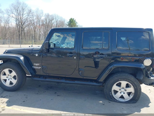 44863699 :رقم المزاد ، 1J4BA5H14BL542553 vin ، 2011 Jeep Wrangler Unlimited Sahara مزاد بيع
