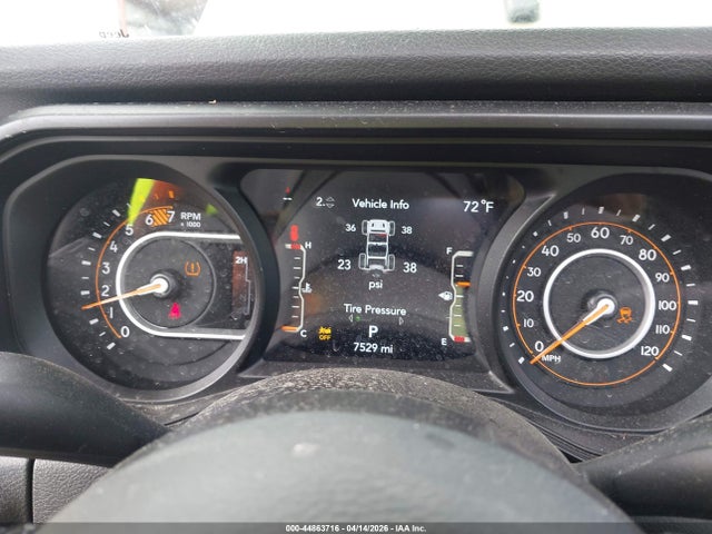 44863716 :رقم المزاد ، 1C4PJXDG0SW643203 vin ، 2025 Jeep Wrangler 4-door Summit 4x4 مزاد بيع