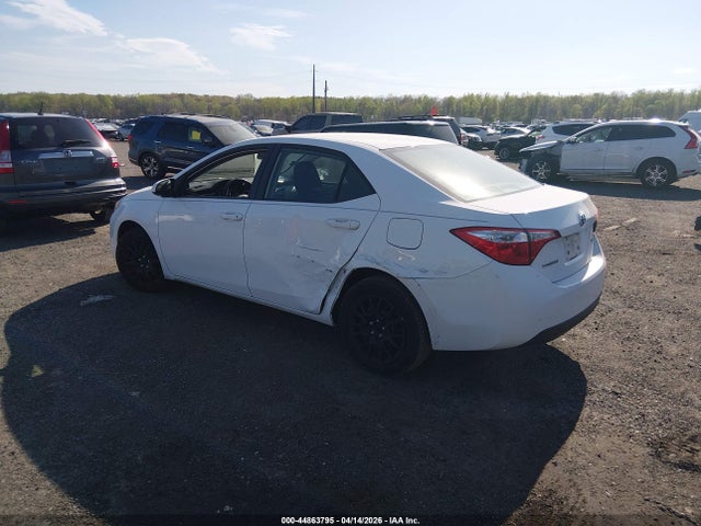 44863795 :رقم المزاد ، 2T1BURHEXGC708306 vin ، 2016 Toyota Corolla Le مزاد بيع