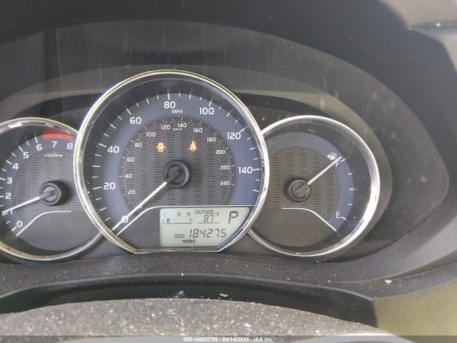 44863795 :رقم المزاد ، 2T1BURHEXGC708306 vin ، 2016 Toyota Corolla Le مزاد بيع