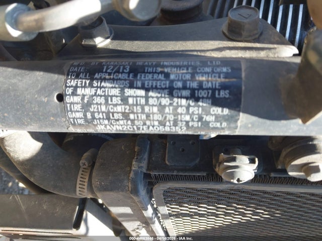Kawasaki Vn900 C 2014 JKAVN2C17EA058352 Image 10