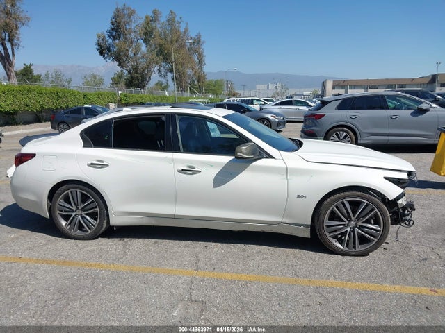2019 Infiniti Q50 3.0t Luxe მანქანა იყიდება აუქციონზე, vin: JN1EV7AP3KM517660, აუქციონის ნომერი: 44863971