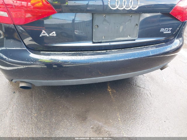 2012 Audi A4 2.0t Premium მანქანა იყიდება აუქციონზე, vin: WAUSFAFL6CA092161, აუქციონის ნომერი: 44864108