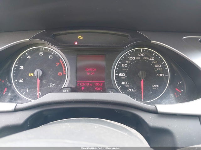 2012 Audi A4 2.0t Premium მანქანა იყიდება აუქციონზე, vin: WAUSFAFL6CA092161, აუქციონის ნომერი: 44864108